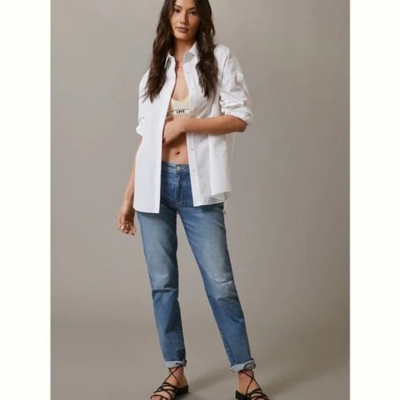 Anthropologie Denim - Anthropologie Pilcro Mid-Rise Slim Boyfriend Jeans in Byram NWT